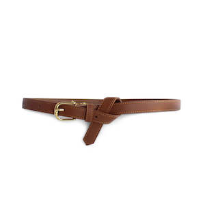 Accessories: Kathryn Wilson Lauren Belt Walnut Calf