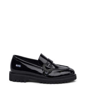 Kathryn Wilson Mindy Loafer Black Patent
