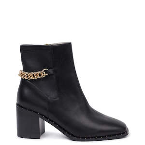 Kathryn Wilson Aw25: Kathryn Wilson Heather Boot Black Calf