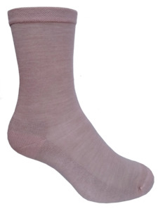 Designer Textiles Merino Cushion Sole Crew Dusky Pink