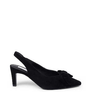 Kathryn Wilson Aw25: Kathryn Wilson Emily Heel Black Suede
