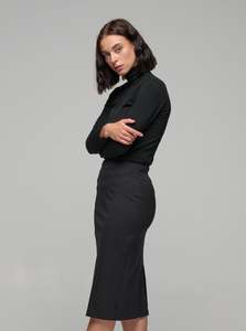 Our Wfh Collection: Essential Midi Skirt