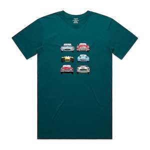 Frontpage: Car Grills UK Sports Cars - Men's T-Shirt - Atlantic