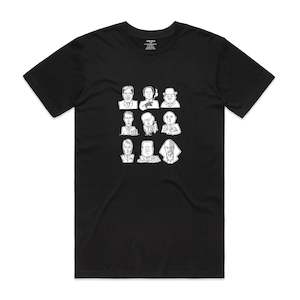 Frontpage: Bond Villains - Men's T-Shirt - Black.