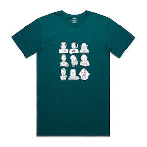 Bond Villains - Men's T-Shirt - Atlantic.