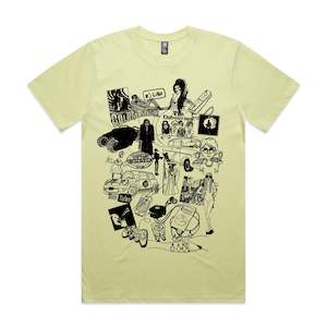 The Zero Years Men's T-Shirt - Pale Lime