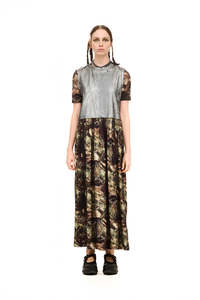 Dresses: Nom*d Foiled Dress - Perseus Print