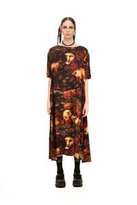 Dresses: Nom*d Odyssey Dress - Three Sisters Print