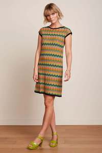Dresses: King Louie Delfina Dress - Penny Zigzag
