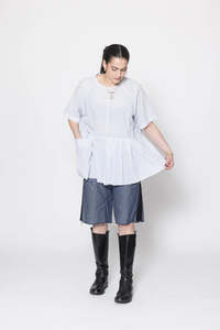 Company Of Strangers Panic Tee - White Stripe