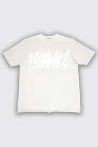 Zambesi Graffiti Tee - White/White