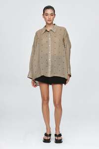 Marle Edie Shirt - Ramie - Laurel