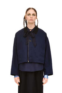 Jackets And Coats: NOM*d Textbook Bomber - Marine
