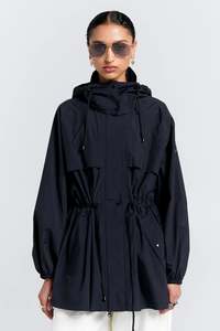 Jackets And Coats: Karen Walker Runaway Parka - Black