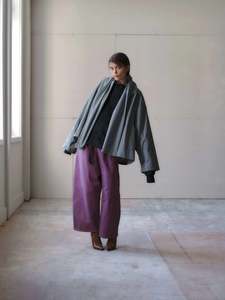 Jackets And Coats: Otsu Yama Jacket - Linen - Check