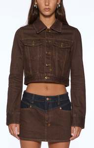 Ksubi Slim Trucker - Saddle Brown