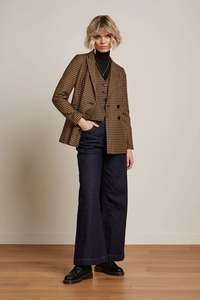 Clearance: King Louie Tina Blazer - Norman Check