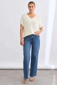 Mia Fratino: Mia Fratino Elissa Vest - Cotton/Hemp - Linen