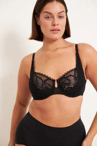Ohen: Ohen Balconette Bra - Black