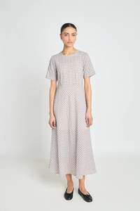Dresses: Twenty-Seven Names Universal dress - Pale pink check