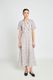 Twenty-Seven Names Universal dress - Pale pink check