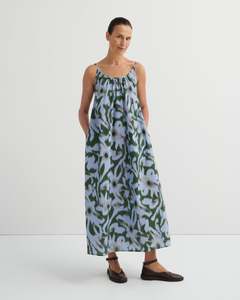 Dresses: Kowtow Sunset Dress - Misty Floral