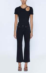 Ksubi Soho Crop - Stealth