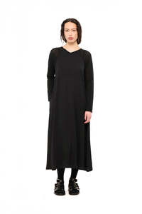 Nom*d Unmixed Slip Dress - Black