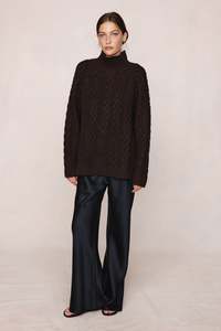 Knitwear: Marle Dali Jumper - Tapenade