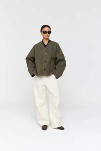 Ricochet Fionn Jacket - Wool mix - Truffle