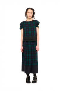 Nom*d Party Top - Blackwatch Tartan