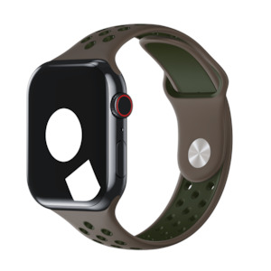 Sport Band Active For Apple Watch: Olive Grey/Cargo Khaki Sport Band Active for Apple Watch