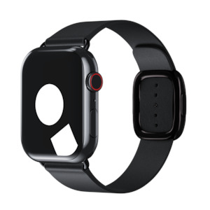 Midnight Black Modern Buckle for Apple Watch