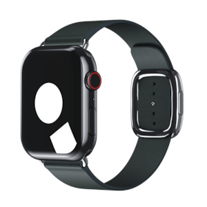 Forest Green Modern Buckle for Apple Watch