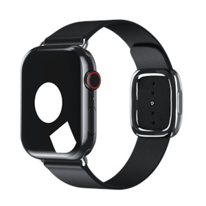 Modern Buckle For Apple Watch: Black Modern Buckle for Apple Watch
