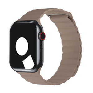 Leather Loop For Apple Watch: Stone Leather Loop for Apple Watch