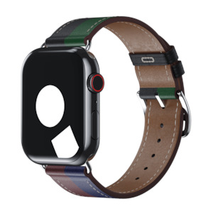 Rouge H/Bleu Saphir Single Tour for Apple Watch