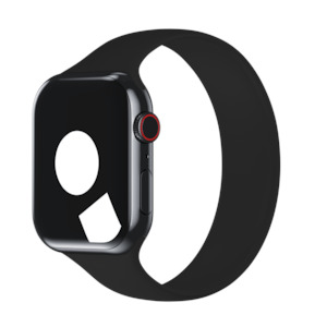 Black Solo Loop for Apple Watch