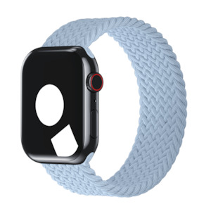 New Bands For Apple Watch: Light Blue Braided Solo Loop for Apple Watch