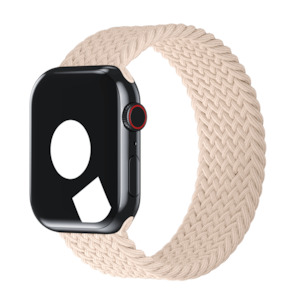 Beige Braided Solo Loop for Apple Watch