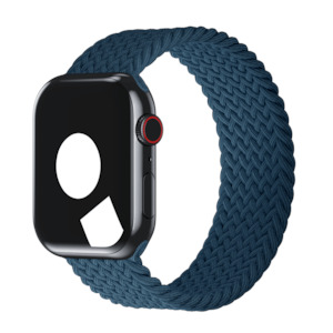 Abyss Blue Braided Solo Loop for Apple Watch