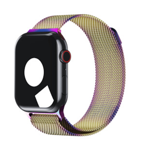 Rainbow Milanese Loop for Apple Watch