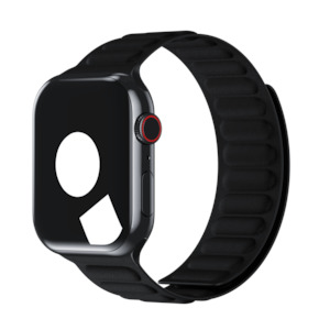 Nylon Bands For Apple Watch: Black Magnetic Link for Apple Watch