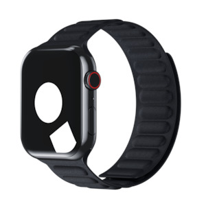 Nylon Bands For Apple Watch: Midnight Magnetic Link for Apple Watch