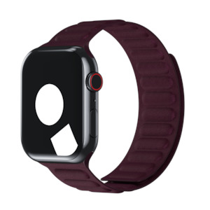 Nylon Bands For Apple Watch: Mulberry Magnetic Link for Apple Watch