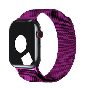Stainless Steel Bands For Apple Watch: Violet Milanese Loop for Apple Watch