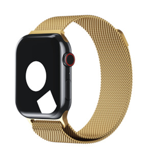 Yellow Gold Milanese Loop for Apple Watch
