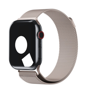Stainless Steel Bands For Apple Watch: Starlight Milanese Loop for Apple Watch