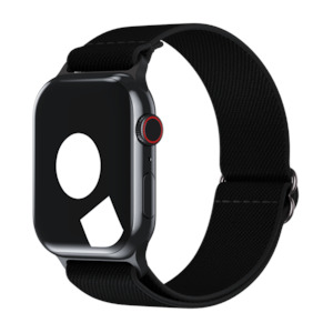 Black Bands For Apple Watch: Black Sport Luxe for Apple Watch