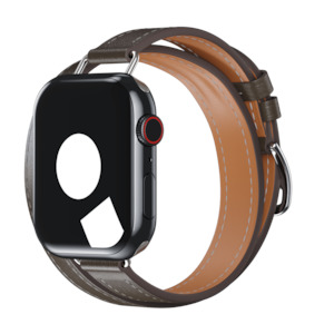 Etoupe Attelage Double Tour for Apple Watch